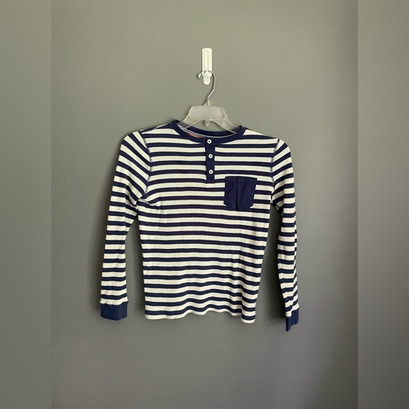 Mini Boden Other - Mini Boden Boys Henley Striped Long Sleeve Size 13-14Y